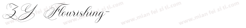 ZY Flourishing字体转换
